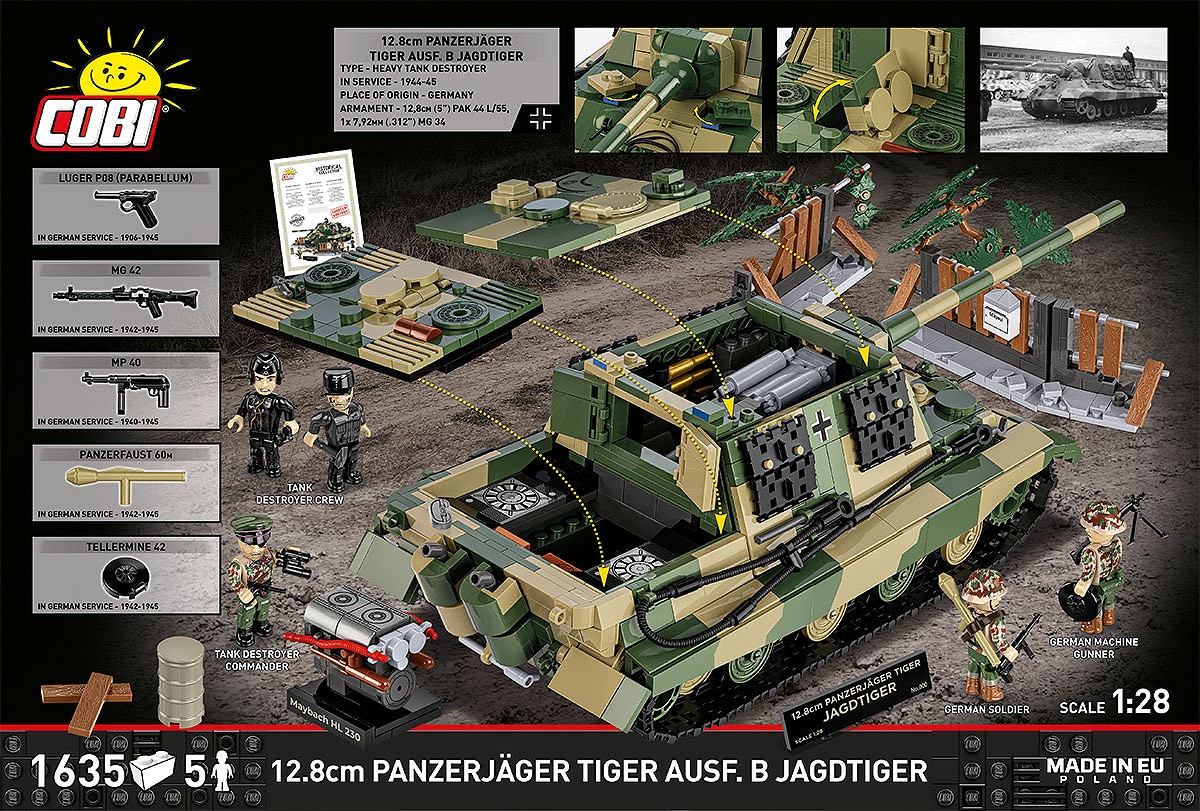 12.8 cm Panzerjäger Tiger Ausf.B Jagdtiger - Edycja Limitowana - fot. 3