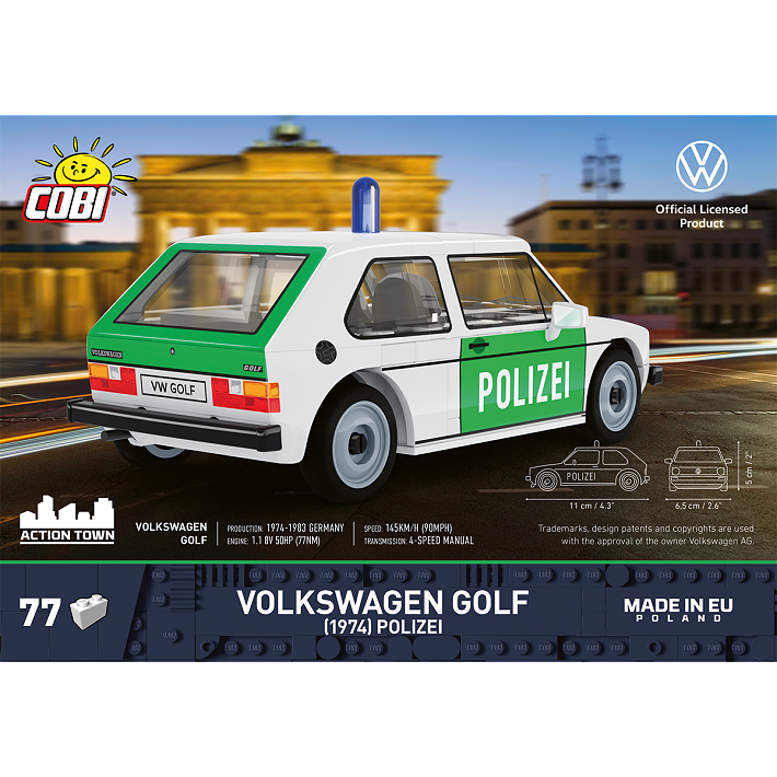 Volkswagen Golf (1974) Polizei - fot. 4