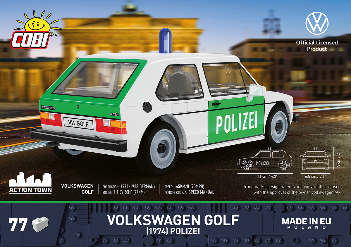 Volkswagen Golf (1974) Polizei - fot. 4