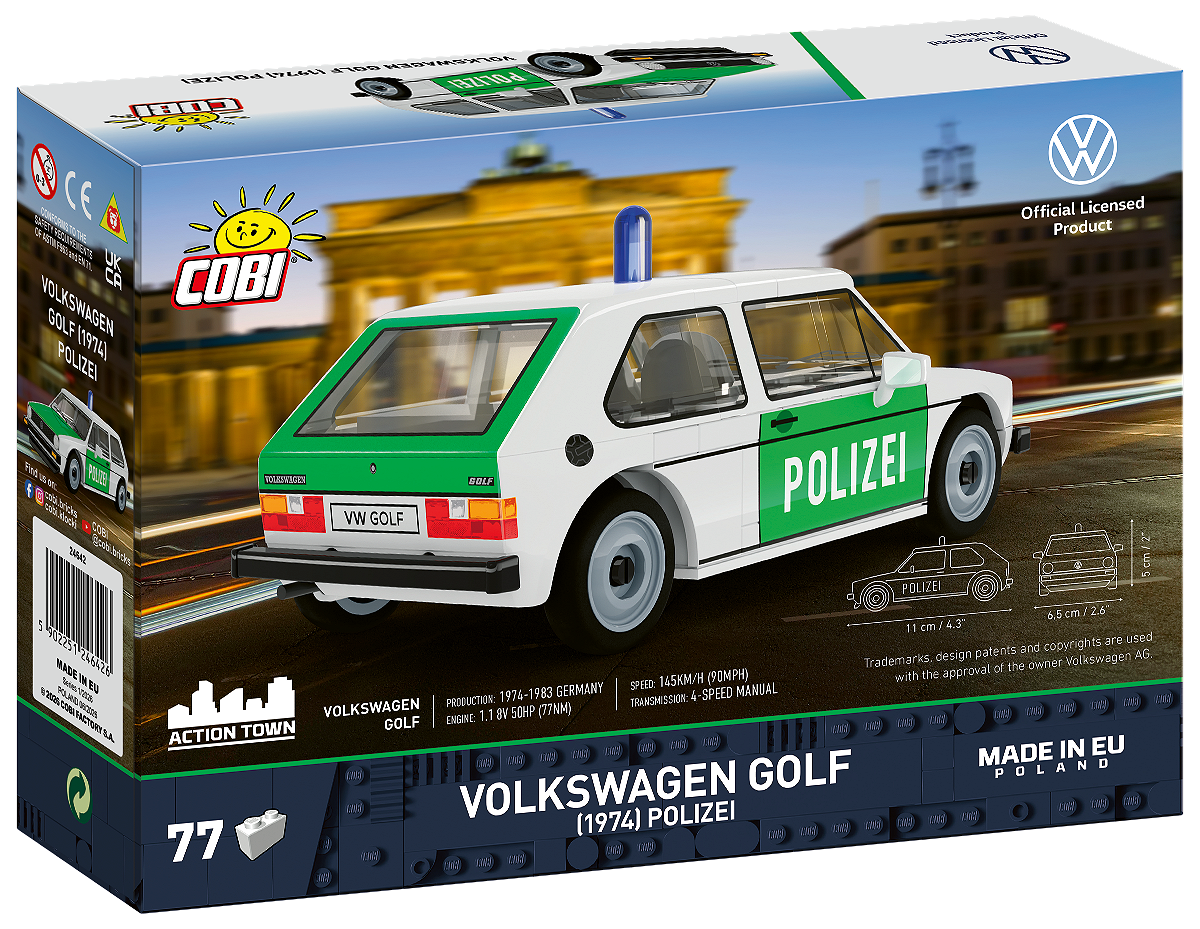 Volkswagen Golf (1974) Polizei - fot. 8
