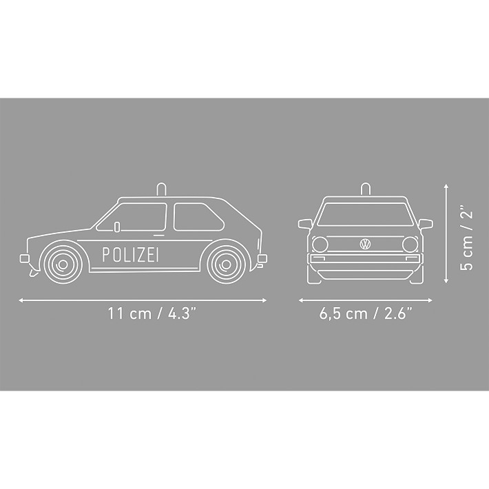 Volkswagen Golf (1974) Polizei - fot. 5