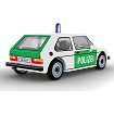Volkswagen Golf (1974) Polizei - fot. 2