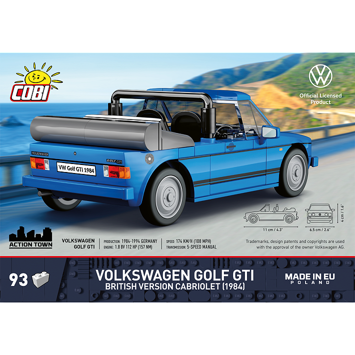 Volkswagen Golf GTI British Version Cabriolet (1984) - fot. 4