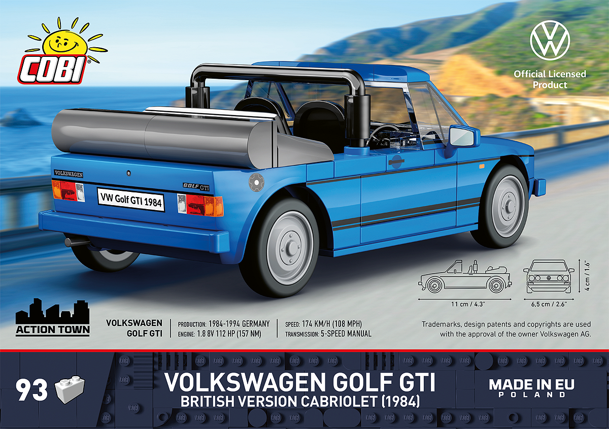 Volkswagen Golf GTI British Version Cabriolet (1984) - fot. 4