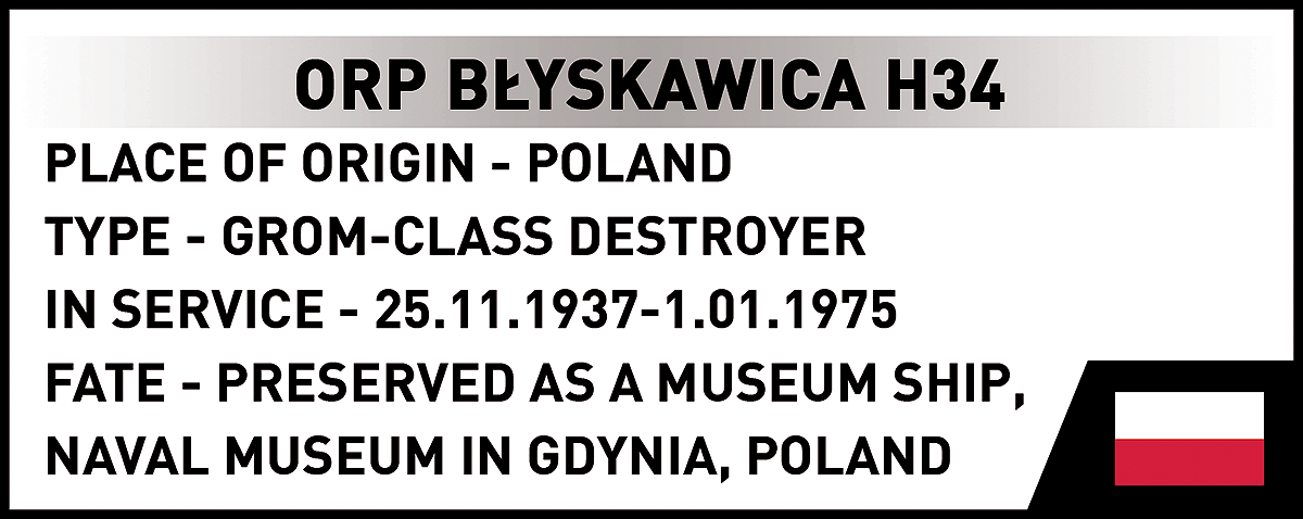 ORP Błyskawica - fot. 7